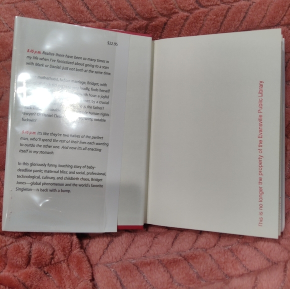 FIRST EDITION Bridget Jones's Baby Library Binding - Picture 3 of 6